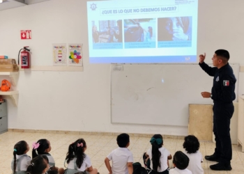LLEVA SSPM PLÁTICA SOBRE FACTORES DE RIESGO A NIÑAS Y NIÑOS DE PREESCOLAR