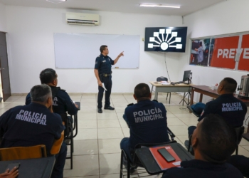 FORTALECE SSPM PROFESIONALIZACIÓN DE POLICÍAS CON CAPACITACIÓN EN JUICIOS ORALES