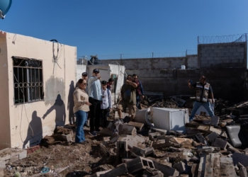 GOBIERNO DE SONORA REALIZA RECORRIDOS PARA EVALUAR DAÑOS EN GUAYMAS POR LLUVIAS INTENSAS