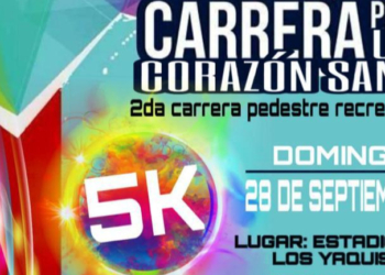 INVITAN A LA SEGUNDA CARRERA PEDESTRE RECREATIVA 5K “POR UN CORAZÓN SANO”