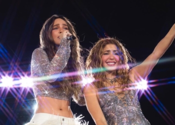 BELINDA FUE INVITADA ESPECIAL DE SHAKIRA EN CONCIERTO EN CDMX