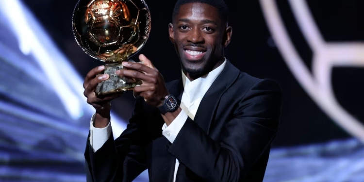OUSMANE DEMBÉLÉ SE LLEVA EL BALÓN DE ORO 2025
