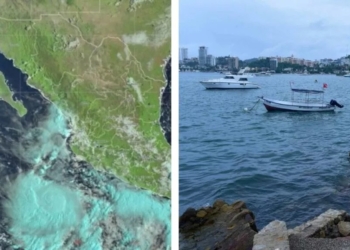 NARDA SE INTENSIFICA A HURACÁN CATEGORÍA 1; ALERTAN POR LLUVIAS FUERTES EN 24 ESTADOS