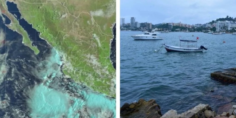 NARDA SE INTENSIFICA A HURACÁN CATEGORÍA 1; ALERTAN POR LLUVIAS FUERTES EN 24 ESTADOS