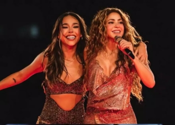 SHAKIRA CIERRA CON BROCHE DE ORO EN CDMX JUNTO A DANNA PAOLA
