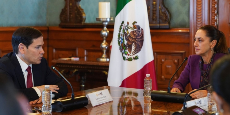 SHEINBAUM: ACUERDO DE SEGURIDAD FRONTERIZA CON EE.UU. SE BASA EN 4 EJES, ENTRE ELLOS RESPETO A SOBERANÍA