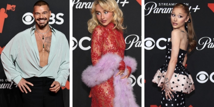 MTV VMAS 2025: SABRINA CARPENTER, RICKY MARTIN Y LOS MEJORES LOOKS DE LA ALFOMBRA ROJA