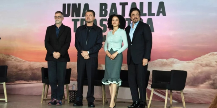 LEONARDO DICAPRIO, PAUL THOMAS ANDERSON Y MÁS PRESENTAN “UNA BATALLA TRAS OTRA” EN CDMX: ¿CUÁNDO SE ESTRENA?