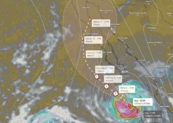 INFORMA PROTECCIÓN CIVIL DE CAJEME SOBRE LLUVIAS POR HURACÁN ‘PRISCILLA’