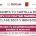 INVITAN A TRAMITAR CARTILLA DEL SERVICIO MILITAR NACIONAL A CLASE 2007 Y REMISOS