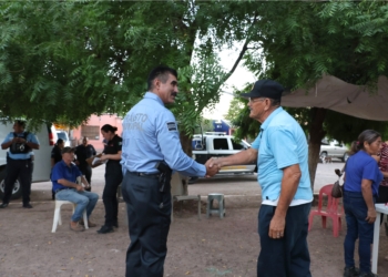 IMPULSAN EN CAJEME SEGURIDAD Y PROXIMIDAD CON EL PROGRAMA «POLICÍA COMUNITARIO» EN LA COLONIA NUEVA PALMIRA