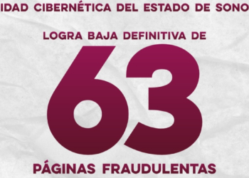 LOGRA GOBIERNO DE SONORA BAJA DEFINITIVA DE 63 PÁGINAS FRAUDULENTAS