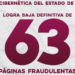 LOGRA GOBIERNO DE SONORA BAJA DEFINITIVA DE 63 PÁGINAS FRAUDULENTAS