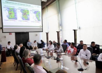 INSTALA GOBIERNO DE SONORA COMITÉ DE OPERACIONES DE EMERGENCIA Y DESPLIEGA ACCIONES PREVENTIVAS POR LLUVIAS