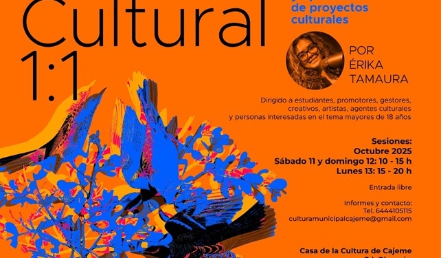 GOBIERNO DE CAJEME INVITA A CURSO SOBRE GESTIÓN CULTURAL