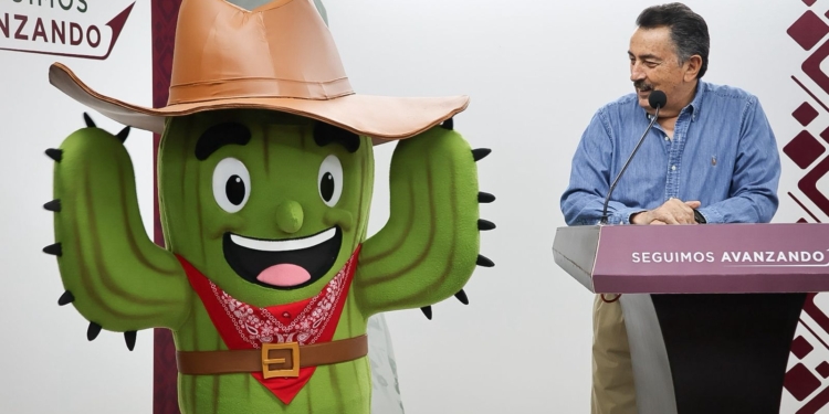 LA NUEVA MASCOTA DE LA EXPOFEST CAJEME 2025 LLEVARÁ POR NOMBRE ‘SAHUARIN’