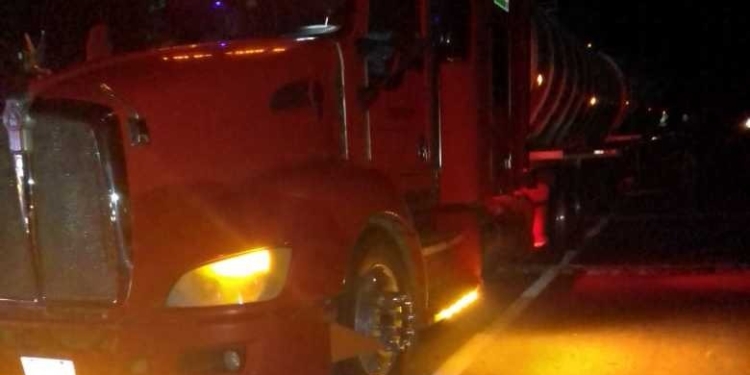 TRAILERO QUEDA GRABADO EN SUS ÚLTIMOS SEGUNDOS DE SU VIDA