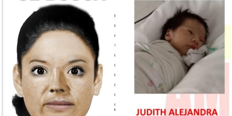 ROBAN A BEBÉ DEL HOSPITAL MATERNO INFANTIL DE DURANGO; DIFUNDEN RETRATO DE MUJER QUE SE LA LLEVÓ