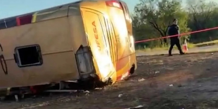 FATAL VOLCADURA EN SONORA DEJA SEIS MUERTOS Y UNA DECENA DE LESIONADOS