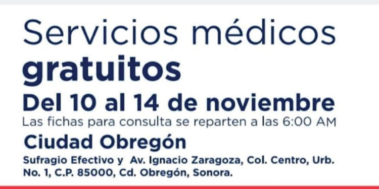 VISITARÁ EL TREN DE LA SALUD A CAJEME