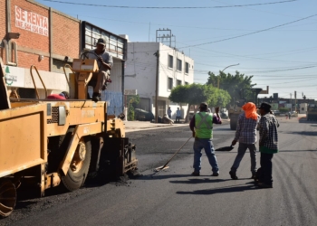 SUPERVISA JAVIER LAMARQUE AVANCE DE OBRAS EN ZONA SUR Y CENTRO DE LA CIUDAD