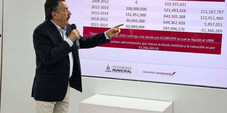 NO DEJAREMOS DEUDA A FUTURAS ADMINISTRACIONES, AL CONTRARIO, VAMOS A REDUCIR LA DEUDA HEREDADA: JAVIER LAMARQUE