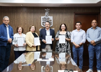 FIRMAN GOBIERNO MUNICIPAL Y SINDICATO ADICIÓN AL CONTRATO COLECTIVO DE TRABAJO PARA CREAR EL FONDO DE VIVIENDA DE LA FAMILIA SUTSAC