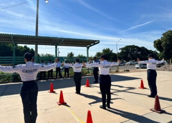 CADETES DE LA ACADEMIA DE POLICÍA MUNICIPAL FORTALECEN SU PREPARACIÓN CON PRÁCTICA DE VIALIDAD EN CAJEME