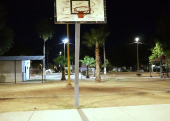CAJEME SIGUE AVANZANDO CON PROGRAMA DE ILUMINACIÓN EN PLAZAS Y ÁREAS DEPORTIVAS