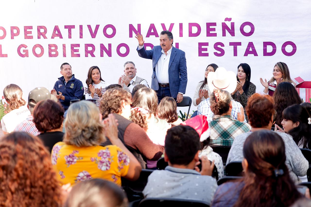 REALIZAN OPERATIVO NAVIDEÑO DEL GOBIERNO DEL ESTADO EN CAJEME