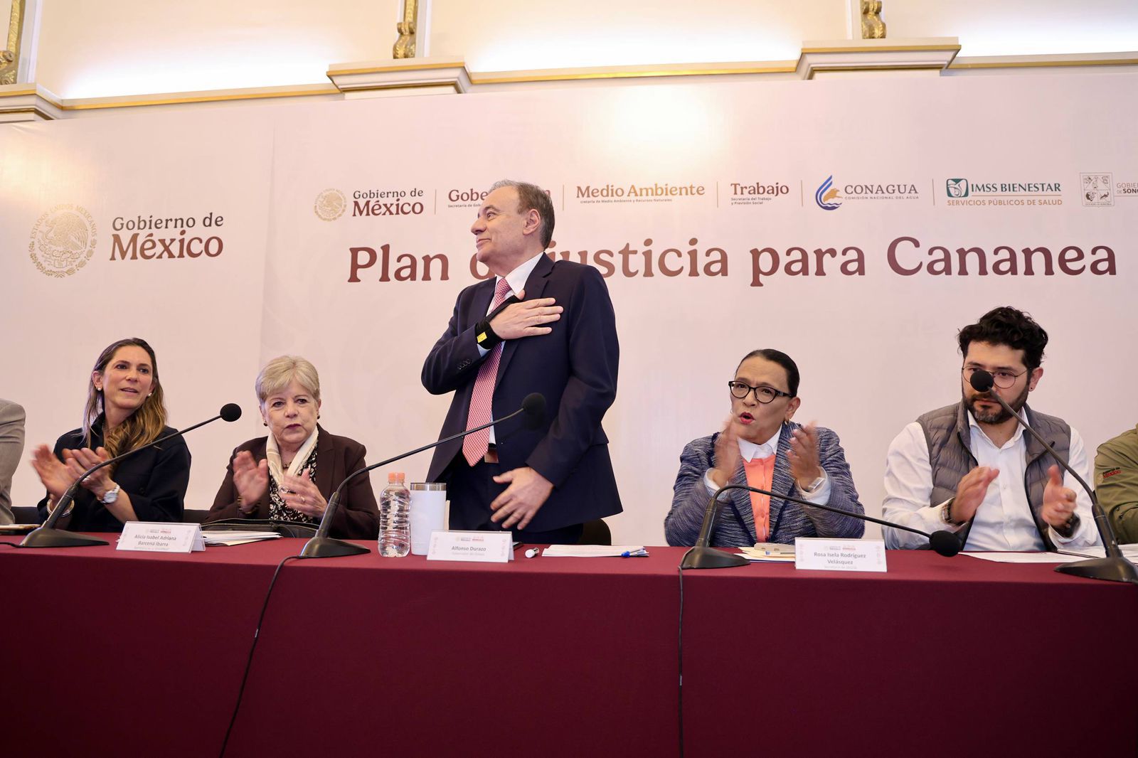 DESPUÉS DE 18 AÑOS, DURAZO CONCRETA EL ACUERDO QUE HACE JUSTICIA AL RÍO SONORA Y A CANANEA