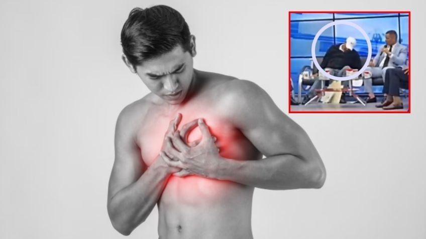 ¡IMPACTANTE! MUERE INVITADO EN PLENO PROGRAMA DE TV DURANTE ENTREVISTA EN VIVO