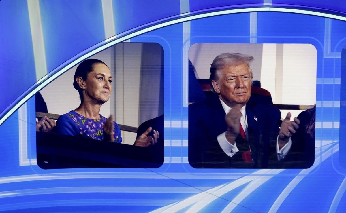 SHEINBAUM COINCIDE CON TRUMP POR PRIMERA VEZ EN EL SORTEO DEL MUNDIAL 2026