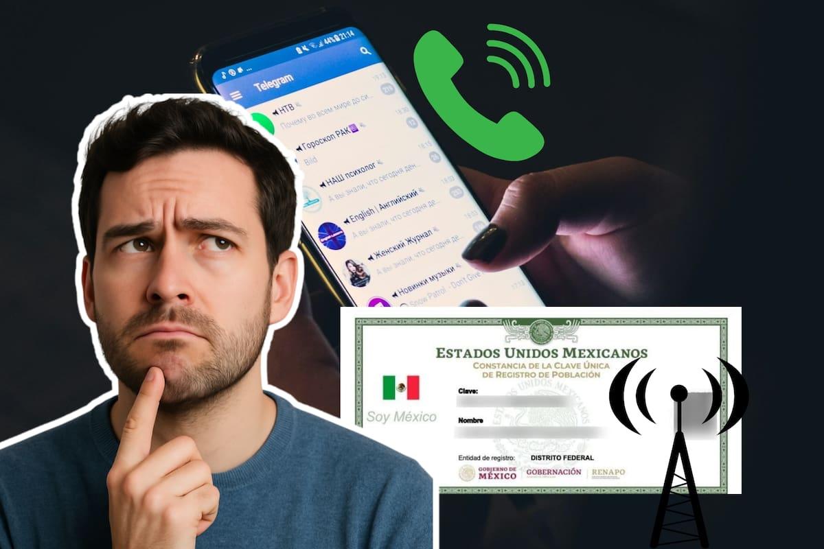 SOLO EL 1.9% DE LOS MEXICANOS HA REGISTRADO SU CELULAR CON SU CURP A CASI TRES SEMANAS DEL PLAZO OBLIGATORIO