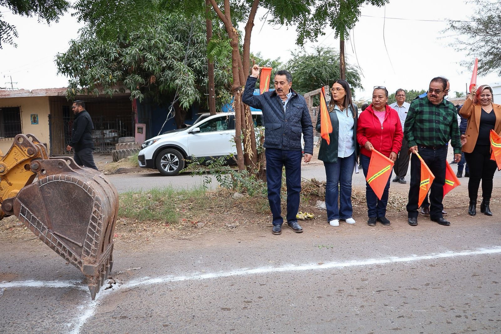 DA INICIO LAMARQUE A OBRA DE REHABILITACIÓN INTEGRAL EN EL SUR DE CAJEME