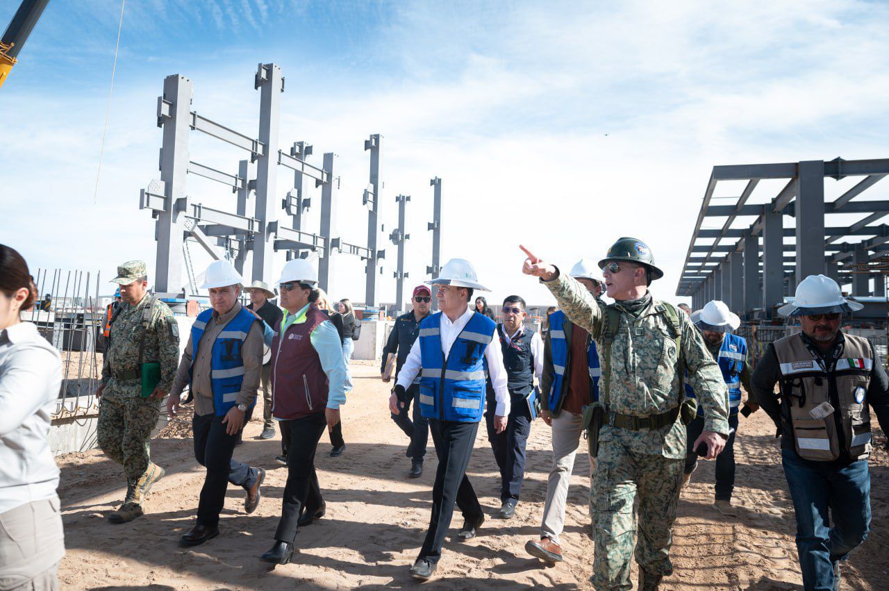AVANZA HOSPITAL DE PRIMER NIVEL EN SAN LUIS RÍO COLORADO CON IMPULSO DE GOBERNADOR DURAZO Y PRESIDENTA SHEINBAUM