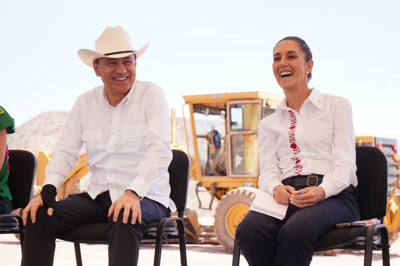 REHABILITAN DURAZO Y SHEINBAUM RED CARRETERA DE SONORA