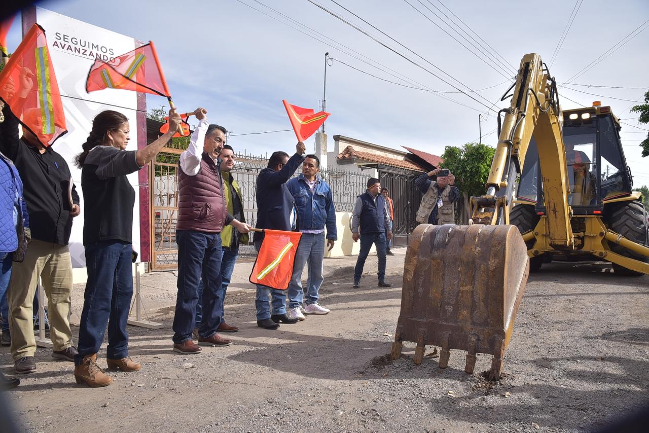 AVANZA JAVIER LAMARQUE CON MÁS OBRAS DE REHABILITACIÓN EN CAJEME