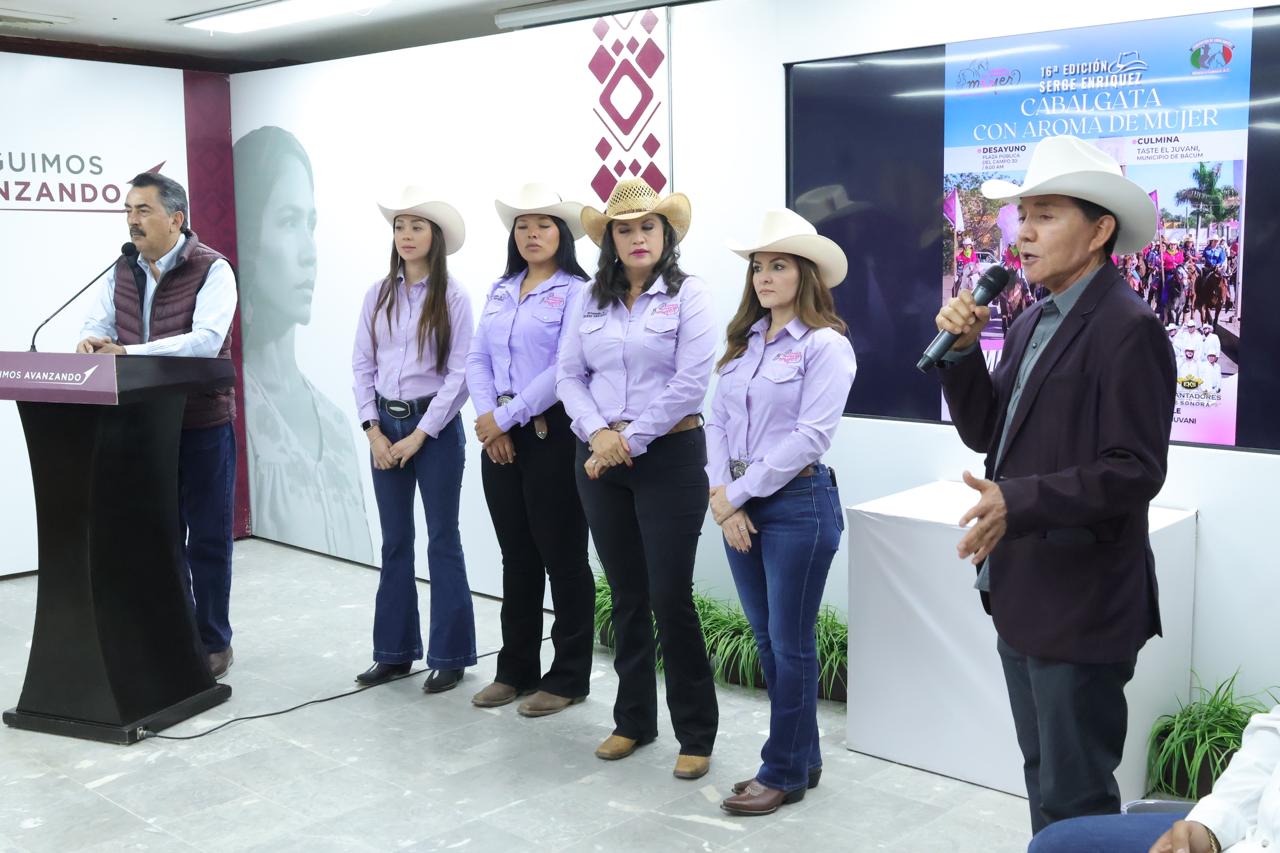 CAJEME SERÁ SEDE DE LA EDICIÓN “SERGE ENRÍQUEZ” LA TRADICIONAL CABALGATA CON AROMA DE MUJER