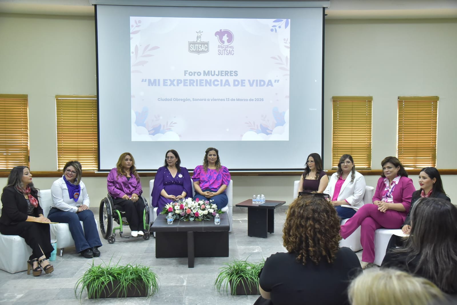 SUTSAC ORGANIZA FORO “MI EXPERIENCIA DE VIDA” MUJERES CAJEMENSES EXPONEN POTENCIAL PARA CRISTALIZAR SUS SUEÑOS