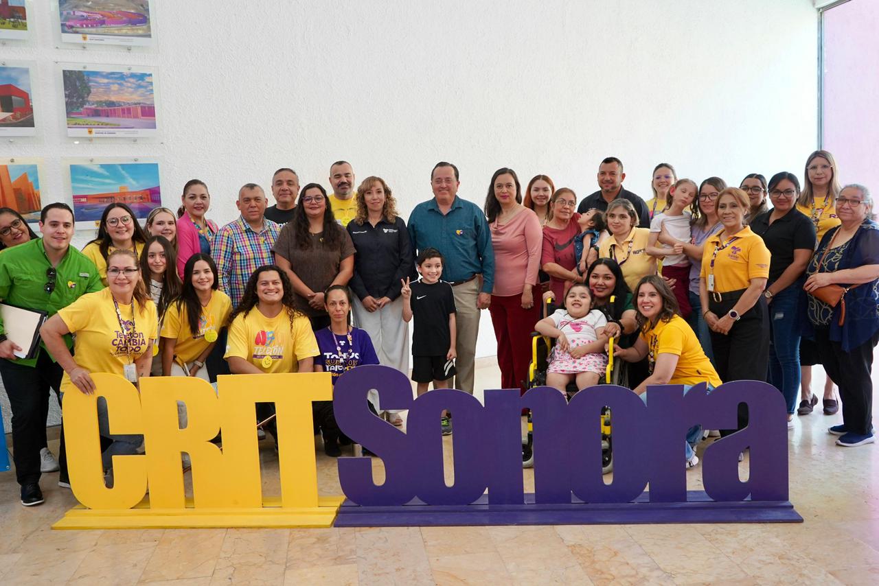 GOBIERNO DE SONORA FORTALECE ATENCIÓN A NIÑAS Y NIÑOS CON DISCAPACIDAD CON APOYO HISTÓRICO A CRIT SONORA