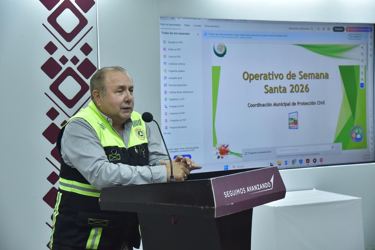 ALISTAN OPERATIVO DE SEMANA SANTA 2026 EN CAJEME