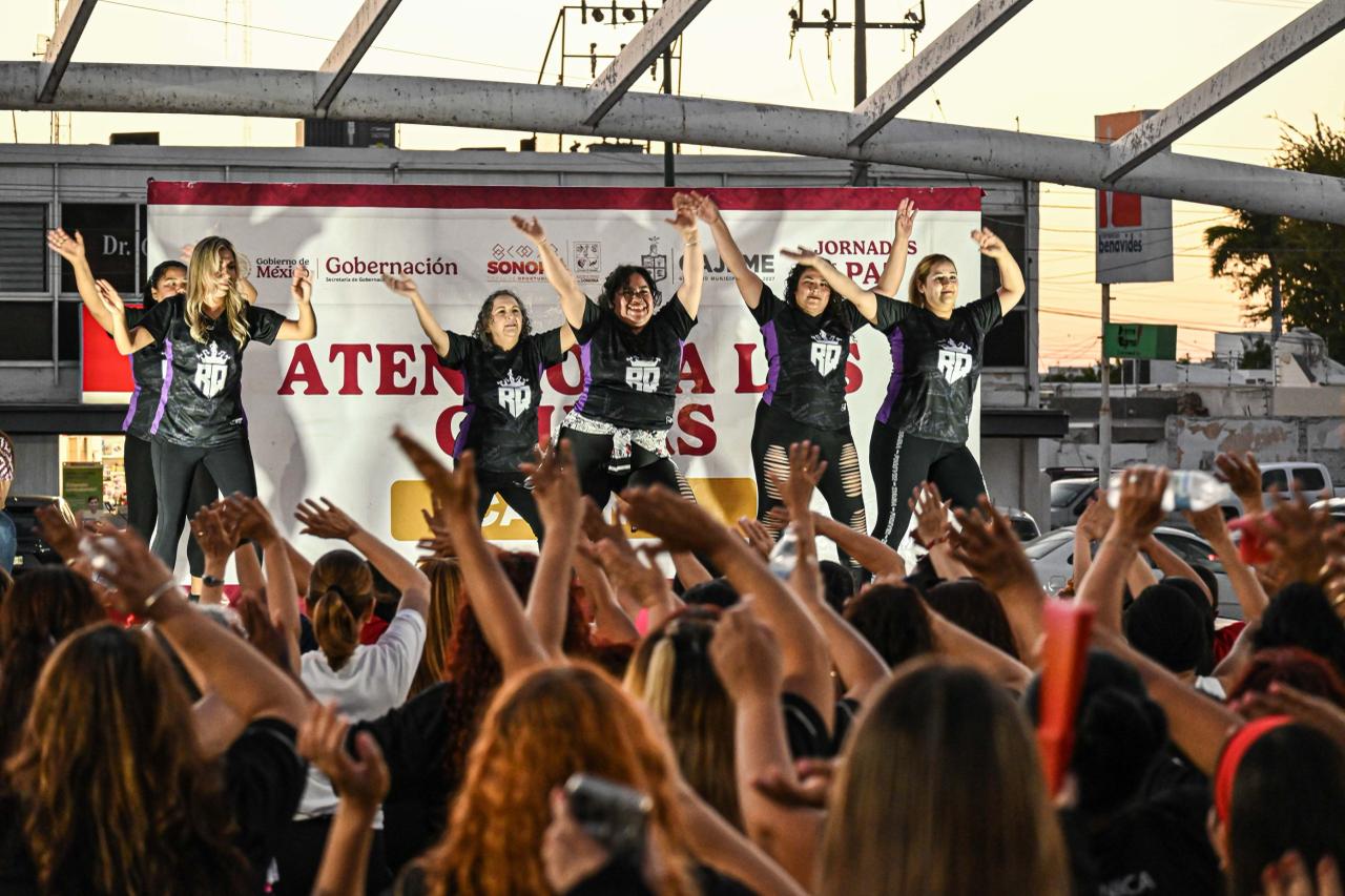 SE REALIZA CON ÉXITO MARATÓN DE BAILE “BAILEMOS JUNTOS” EN CAJEME