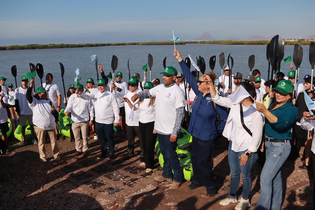GOBIERNO DE SONORA DA BANDERAZO A ACTIVIDADES DE SEMANA SANTA EN EL ESTERO EL SOLDADO