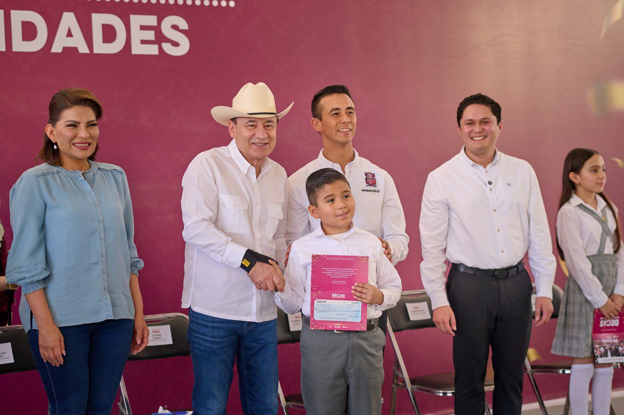 DISMINUYE EN SONORA 13% LA DESERCIÓN ESCOLAR CON PROGRAMA DE BECAS DE GOBERNADOR DURAZO