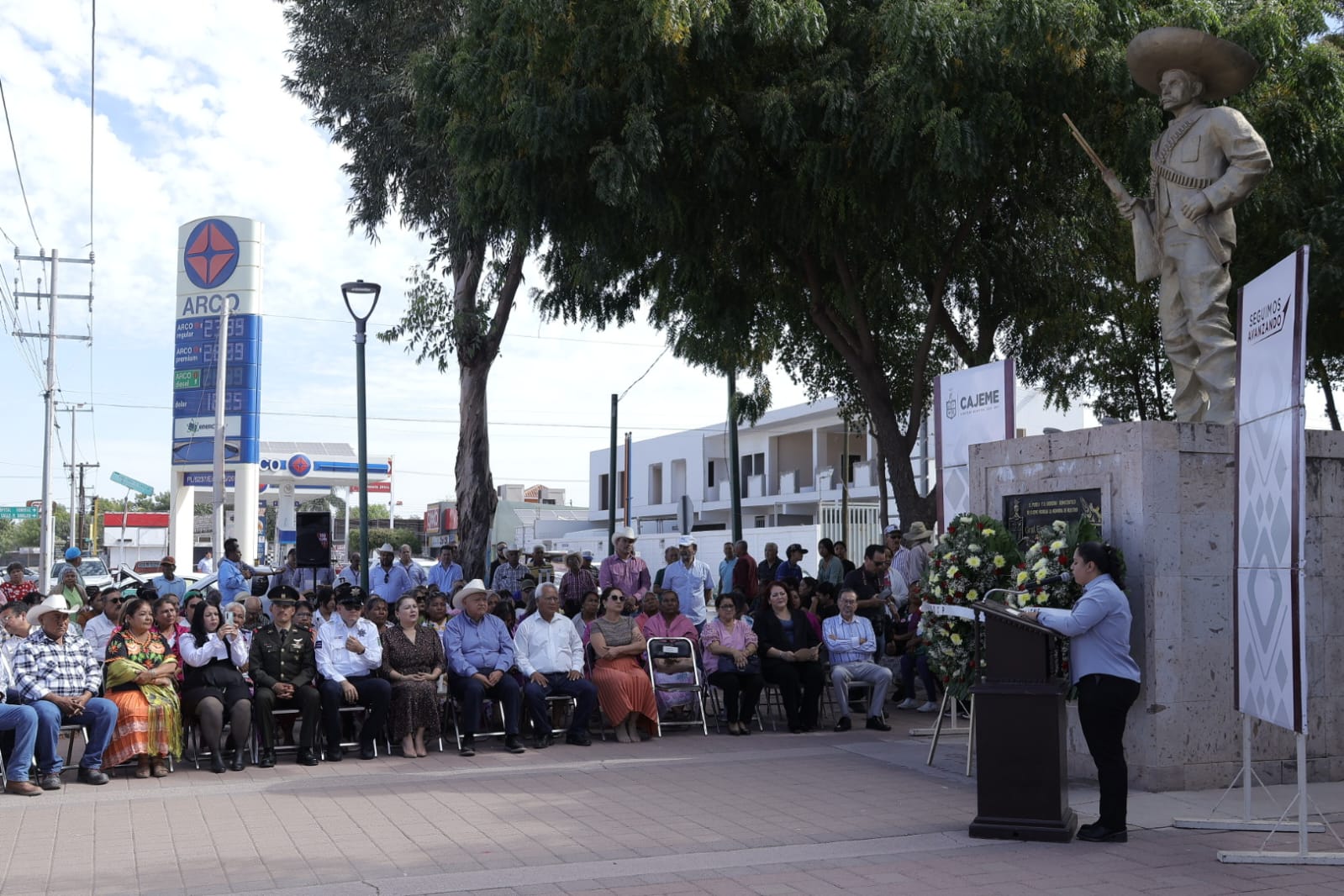 CONMEMORAN 107 ANIVERSARIO LUCTUOSO DEL GENERAL EMILIANO ZAPATA SALAZAR