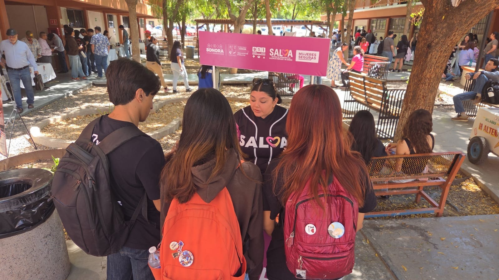 SISTEMA SALVA VISUALIZA ENTRE ESTUDIANTES DE UNISON IMPORTANCIA DE PREVENIR LA VIOLENCIA FAMILIAR Y DE GÉNERO