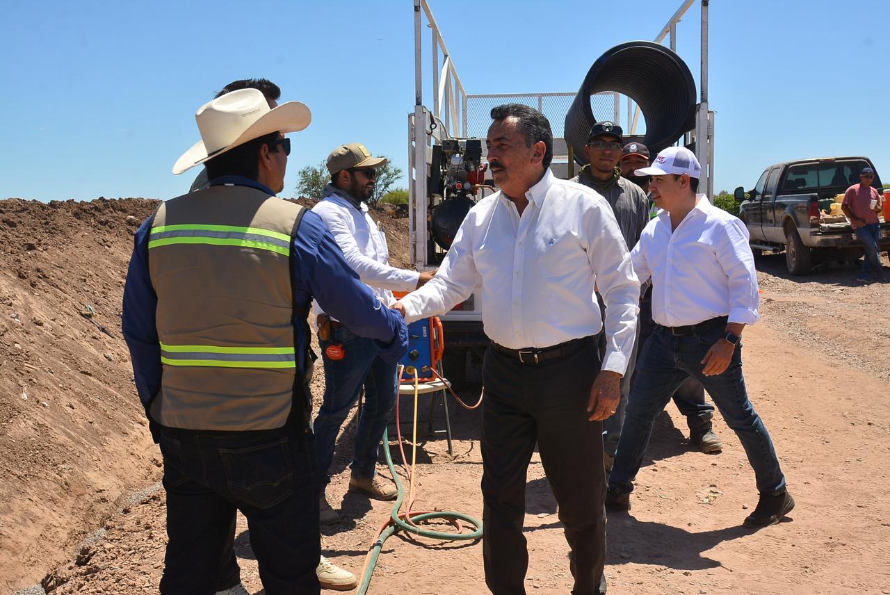 CON LA CONSTRUCCIÓN DE DOS NUEVOS COLECTORES AVANZA EFICIENCIA EN RED DE ALCANTARILLADO Y AGUA POTABLE DE CAJEME