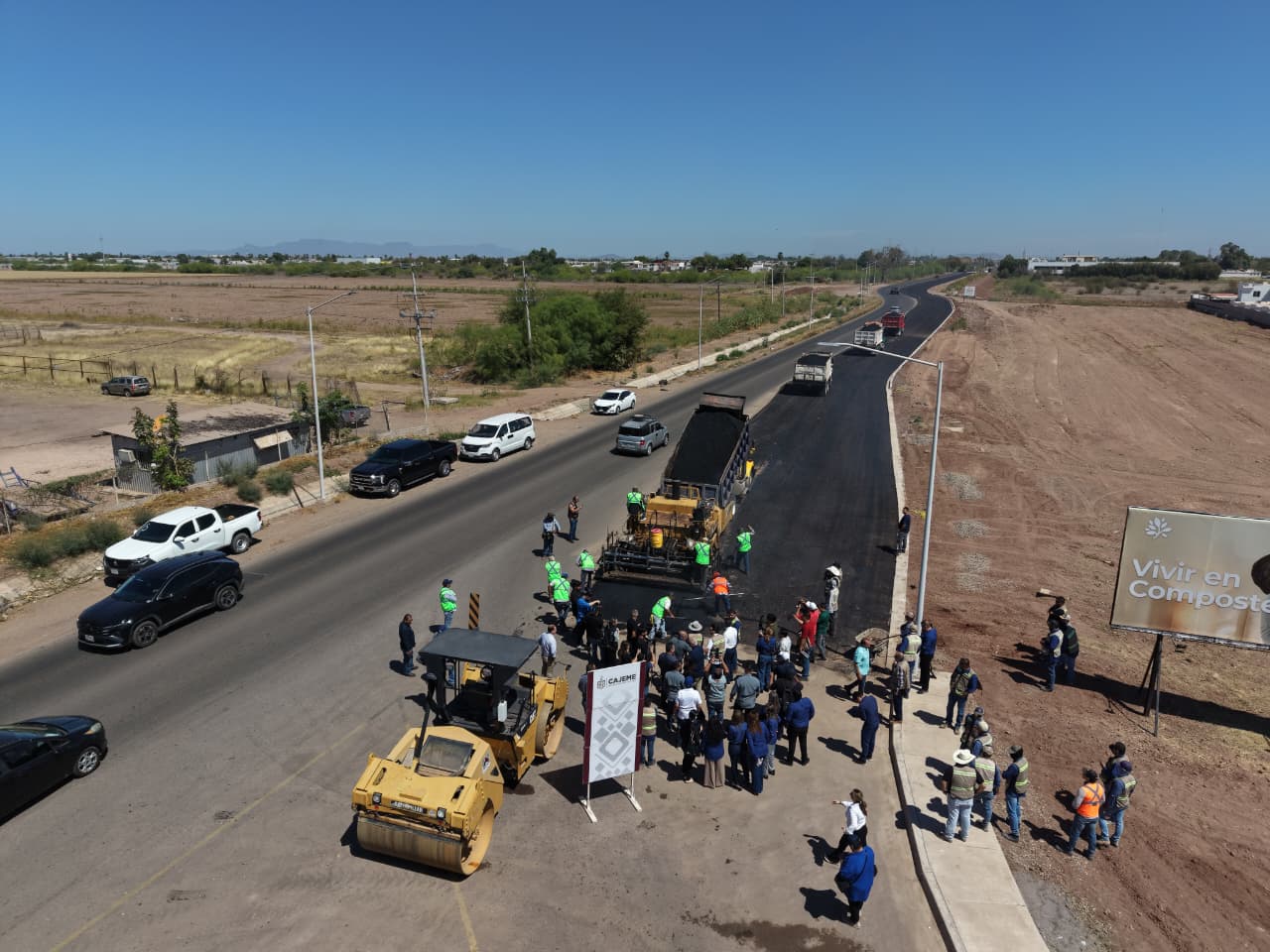 CON NUEVAS INVERSIONES EN AMPLIACIÓN DE INFRAESTRUCTURA URBANA AYUNTAMIENTO Y SECTOR PRIVADO UNEN FUERZAS PARA MEJORAR MOVILIDAD EN CAJEME