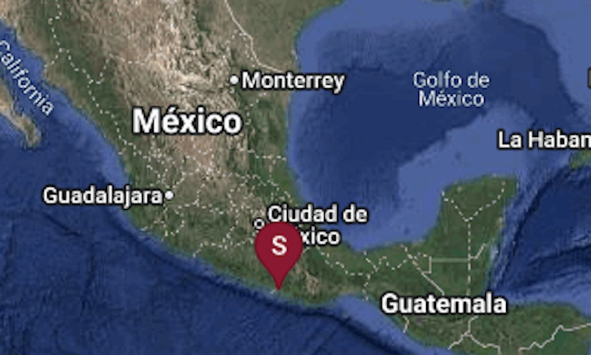 SE REGISTRA TEMBLOR HOY 04 DE MAYO EN LA CDMX